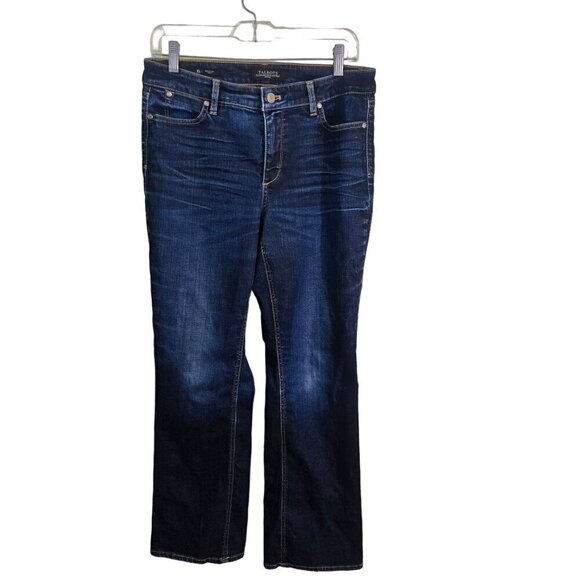 Talbots Flawless 5 Pocket Curvy Bootcut Jeans Size 10p - Picture 2 of 11